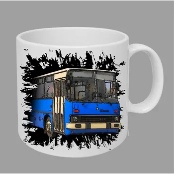 Moon River Ikarus 280 hrnek s autobusem černý obsah 330 ml (hrneček autobus)