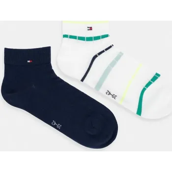 Pánské ponožky Ponožky Tommy Hilfiger 2-pack 701238501 bílá 00X, vel. 39/42