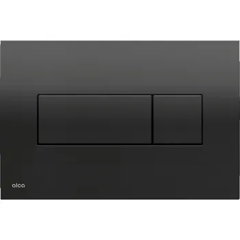 ALCADRAIN Alca Basic 3 ovládací tlačítko pro WC moduly, černá lesk, M378 M378