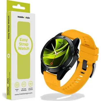 Příslušenství k chytrým hodinkám Mobile Origin Easy Strap 20mm QuickFit Yellow
