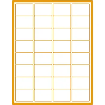 Samolepící etiketa 35 00470 - Print Etiketa A4, 47 mm x 35 mm, Lesklý papír, 32 etiket na archu, Balení - 100 ks