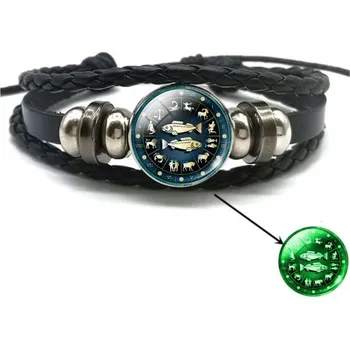 Náramek Náramek znamení - ryby - svítí ve tmě (3)