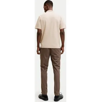 Pánská košile Jack & Jones Polokošile Rblaethan 12292992 Béžová Regular Fit L