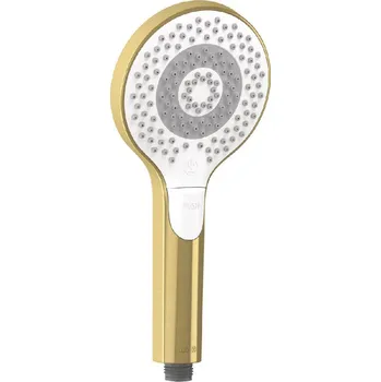 Sprchová hlavice Kludi Dive - Sprchová hlavice, 3 proudy, kartáčované zlato 69830N0-00
