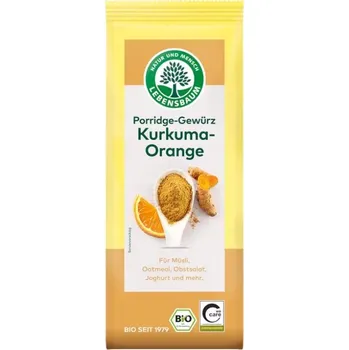 Lebensbaum Koření na kaši kurkuma a pomeranč 50 g bio