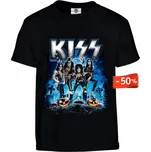 Tričko Kiss | Halloween Druh: Dětské, Barva: Černá, Velikost: 146-L