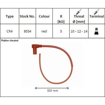 Motodíl NGK zapalovací fajfka - CR4
