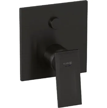 Vodovodní baterie Kludi Decus - Baterie pod omítku, pro 2 spotřebiče, broušený Gunmetal 54759N275