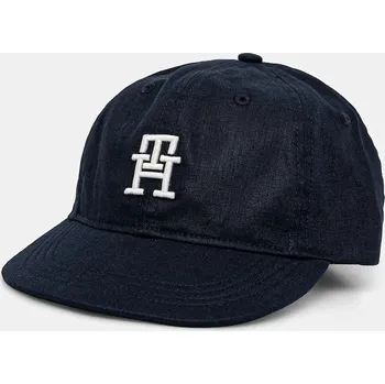 Kšiltovka Dětská bavlněná kšiltovka Tommy Hilfiger AU0AU01954.PPYA námořnická modř 59X, vel. 54/56