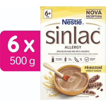 Dětská kaše NESTLÉ Sinlac Allergy 6× 500 g