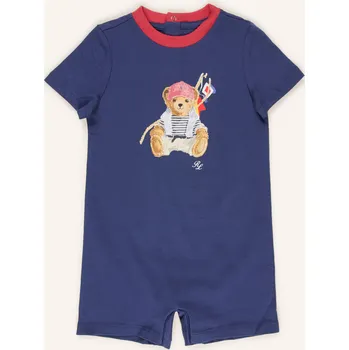 Pánské tričko Polo Ralph Lauren Tělo pro miminko, modrá / béžová / červená, 74