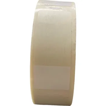 Speciální papír 32 00644 - Etiketa 25 mm x 62 mm, 1 - Produkce, PVC Outdoor, Samolaminovací, Transparentní a bílá, Dutinka 25 mm, 500 ks/kotouč, Silné lepidlo, Fotoznačka uprostřed, nejprve bílá část