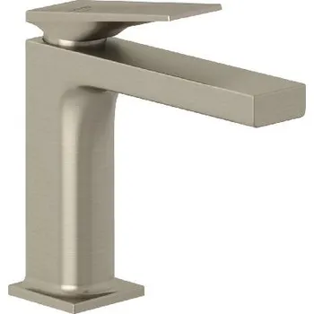 Vodovodní baterie Kludi Decus - Umyvadlová baterie s výpustí Push-Open, EcoPlus, kartáčovaný nikl 54289N575