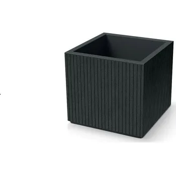 Květináč Prosperlast CORO SQUARE 48 cm, TCS48-109GR, šedý