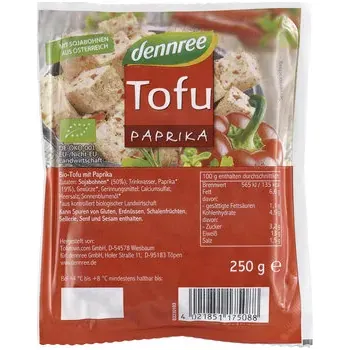 Dennree Tofu paprika 250 g bio