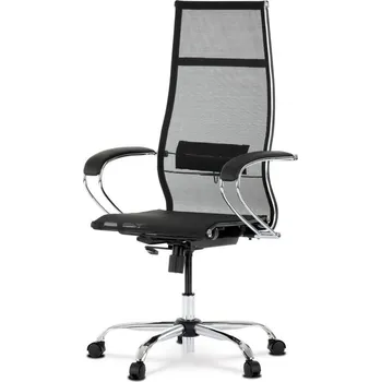 Kancelářské křeslo SWEET LUX – látka, síť, černá Autronic