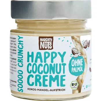 Naughty Nuts Happy kokosový krém 250 g bio