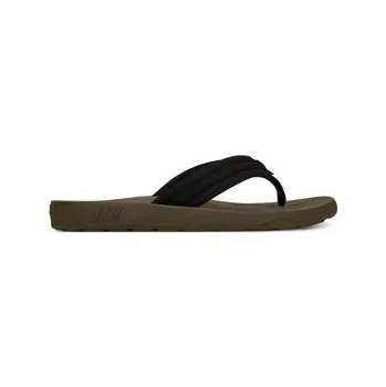 Pánské žabky Žabky Tommy Hilfiger Molded Hilfiger Lth Beach Sandal FM0FM05802 Černá 45