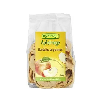 Sušené ovoce Rapunzel jablečné kroužky 100g bio