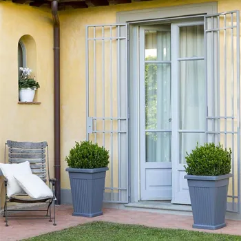 Květináč BAMA PIRAMIDE 50 l, terracotta Barva: Bílá