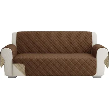 Přehoz na lůžko Hnědý přehoz na pohovku Poligino 170 cm