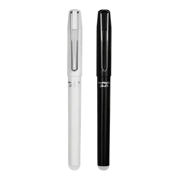 Colorino Colorino, R3469900001, McNeill, gumovatelné bombičkové pero, černá/bílá, 1 ks Barva: Černá