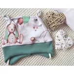 AMÁLKA Elastická čepička teplákovina, Kouzelné hračky Velikost: 56-62