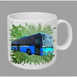 Moon River Iveco Crossway LE Blue hrnek s autobusem zelený obsah 330 ml (hrneček autobus)