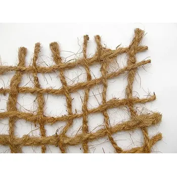 Geotextilie Kokosová síť pro zpevnění svahů – Geomanet K400 EKO 400 g/m² 2×50 m [100 m²] - role