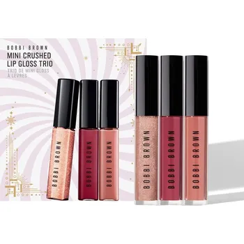 Kosmetická sada Bobbi Brown Holiday Bobbi Brown Crushed Oil Infused Gloss hydratační lesk na rty 4 ml + Bobbi Brown Crushed Oil Infused Gloss hydratační lesk na rty 4 ml + Bobbi Brown Crushed Oil Infused Gloss hydratační lesk na rty 4 ml kosmetická sada