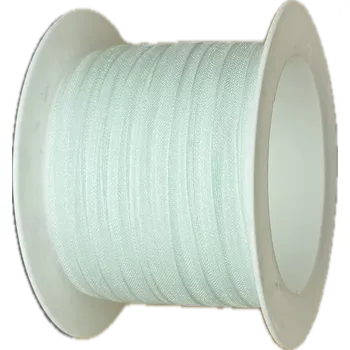 Stuha Stuha organzová Beauty Organdy – Soft Mint mentolová 7mm x 5m (4,-Kč/m) (Mentolová organzová stuha, 7mm široká, průsvitná, oboustranná, okraje zpevněné tkaním)