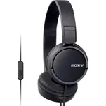 SONY sluchátka MDR-ZX110AP handsfree, černé