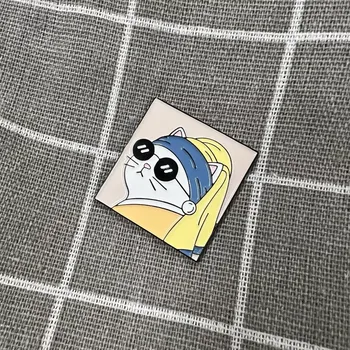 Pinarna.cz - Odznáček Nejznámější obraz Johannese Vermeere – Dívka s perlou - kočičí verze