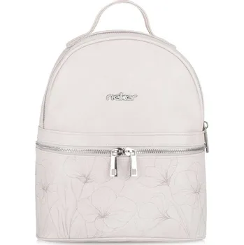 Kabelka Dámský batoh RIEKER C1952-168-BRK béžová W5 -UNI-