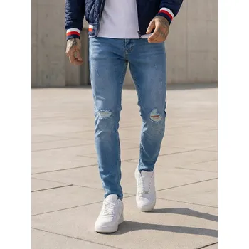 Tmavě modré pánské džíny slim fit Bolf 6462 - 32/M