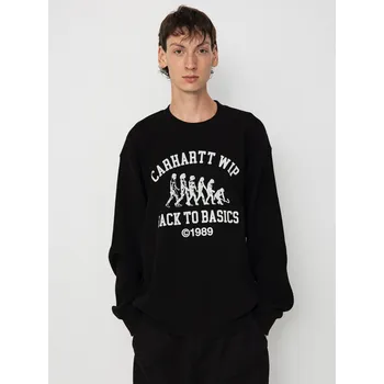 Pánská mikina Carhartt WIP Main Basics (black/white) L, černá