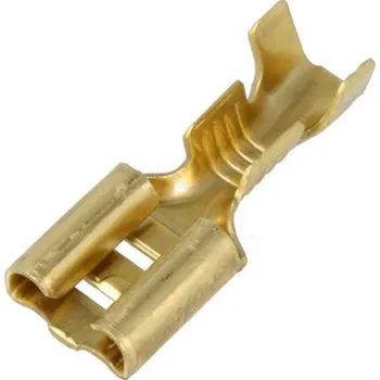 Elektrická zásuvka BM 01190 fast-on 6,3x0,8mm zásuvka