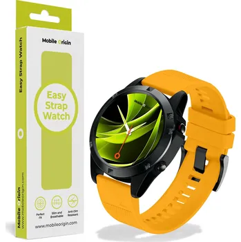 Příslušenství k chytrým hodinkám Mobile Origin Easy Strap 26mm QuickFit Yellow