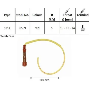 Motodíl NGK zapalovací fajfka - SY11