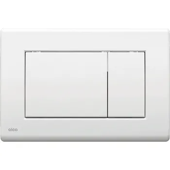 Splachovací tlačítko ALCADRAIN Alca Basic 2 ovládací tlačítko pro WC moduly, bílá lesk, M270 M270