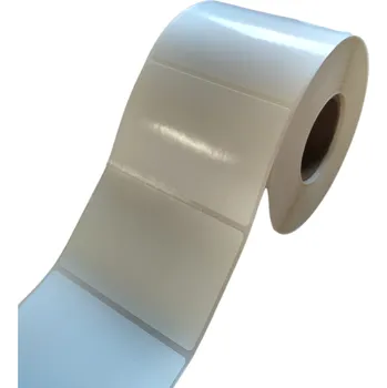 Samolepící etiketa 32 00094 - Etiketa 75 mm x 50 mm, Polypropylen , Bílá, Dutinka 40 mm, 1000 ks/kotouč, Permanentní lepidlo