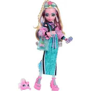 Panenka Mattel Lagoona Blue – panenka Monster High s mazlíčkem a doplňky