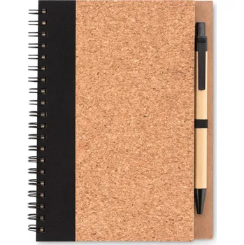 Zápisník Zápisník a propiska, korek - MO9859-03