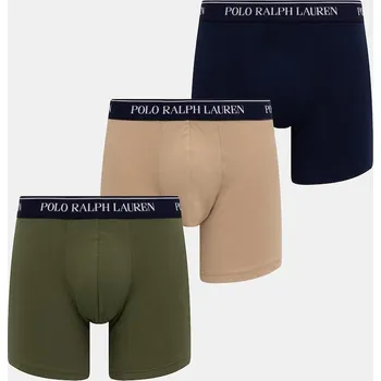Pánské spodní prádlo Boxerky Polo Ralph Lauren 3-pack 714830300 béžová 80D, vel. L