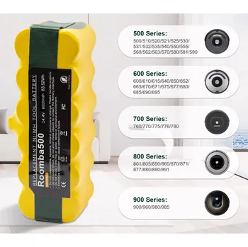 Baterie pro iRobot Roomba 14.4V 6000mAh Ni-MH Bonacell