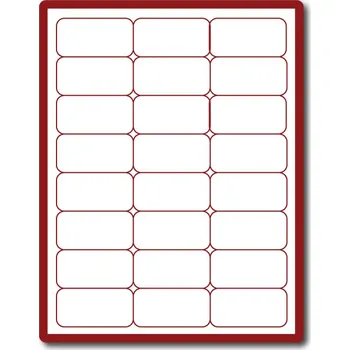 Speciální papír 35 00057 - Print Etiketa A4, 68 mm x 36 mm, 24 etiket na archu - Balení 100 ks.