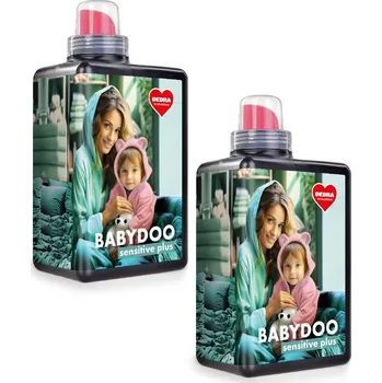 Přípravek na praní 2× BABYDOO | Šetrný prací gel pro miminka & citlivou pokožku | dětské prádlo | 56 praní