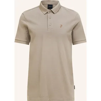 Pánská košile Peak Performance Pánská Polokošile Z Piké, khaki, M