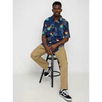 Pánská košile Volcom Cosmic Vaca (blueprint) XS, barevná