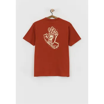 Pánské tričko Santa Cruz Stamped Screaming Hand (ketchup) M, červená